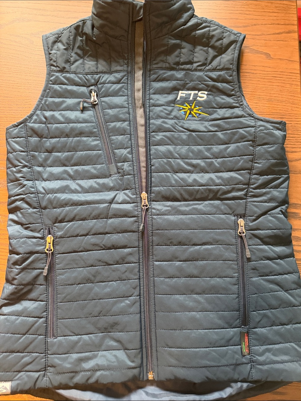 FTS Kids Quilted Puffer Vest - Dark Blue